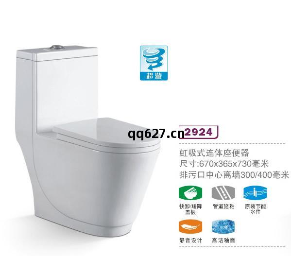 虹(hong)吸(xi)式連體座(zuo)便(bian)器(qi)2924 優(you)質(zhi)衛(wei)生(sheng)潔具(ju)的(de)明智之選